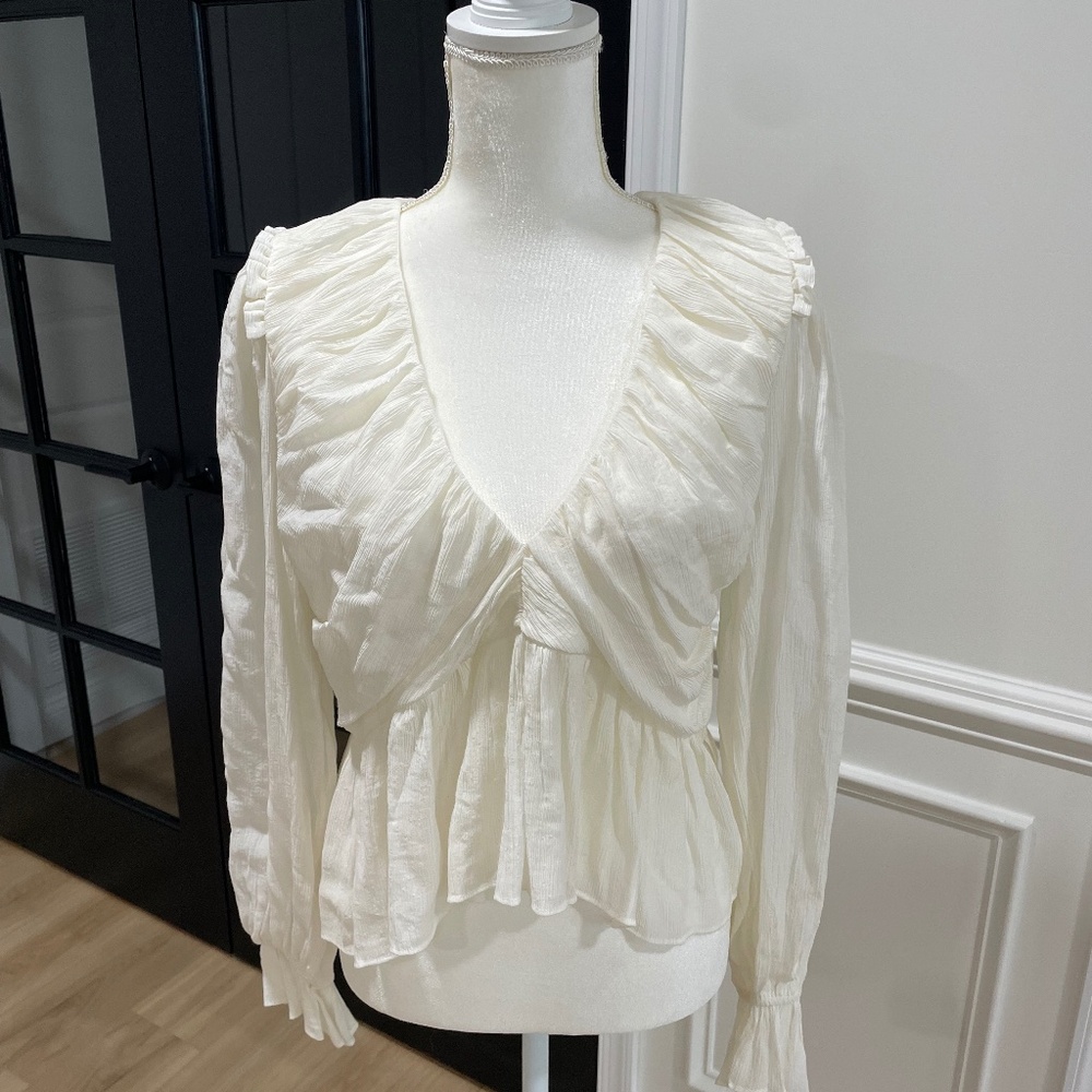 Free People Ivory Top